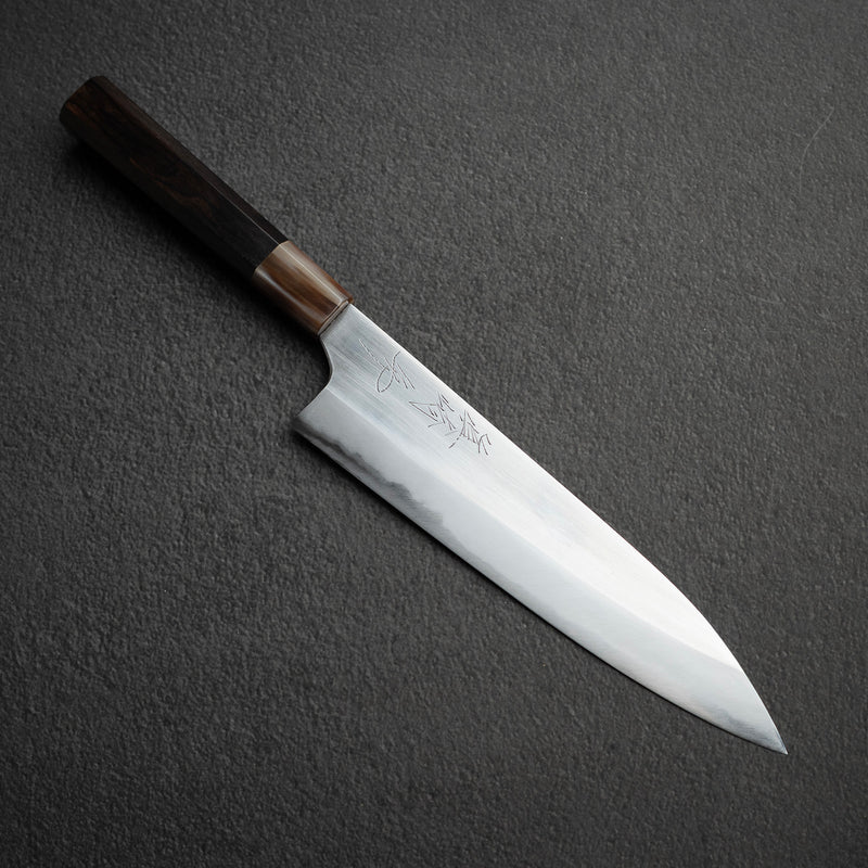 眞崎 直樹 白二鋼 磨き 牛刀 210mm