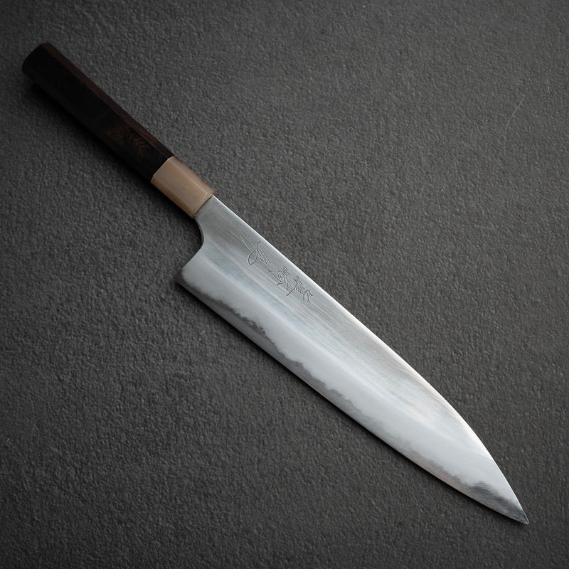眞崎 直樹 白二鋼 磨き 牛刀 240mm