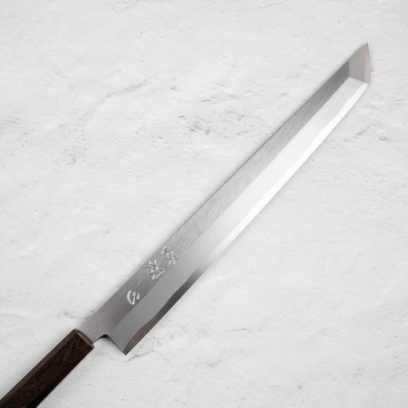 初心 x 明神利器制作所 白鷺 白二鋼 先丸蛸引き 330mm