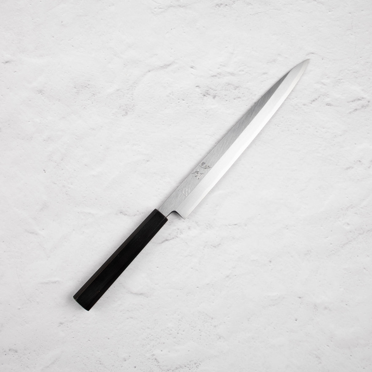 初心 x 明神利器制作所 白鷺 白二鋼 柳刃 270mm