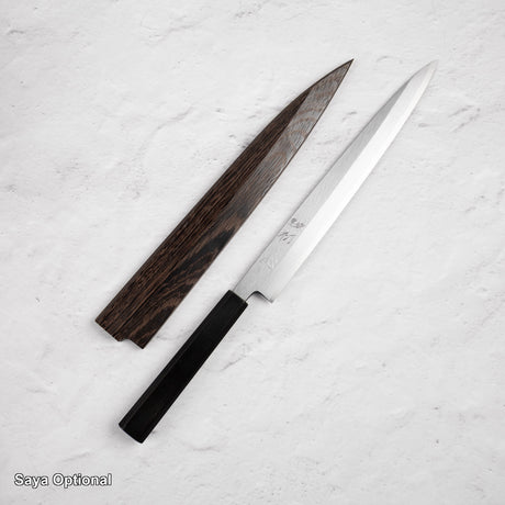 初心 x 明神利器制作所 白鷺 白二鋼 柳刃 270mm