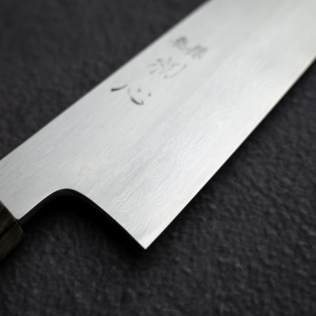 中川打刃物 青一鋼 ダマスカス 切付牛刀 210mm