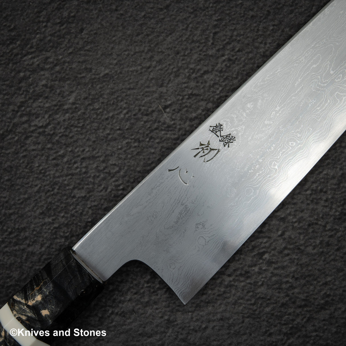 初心 x 中川打刃物 青一鋼 ダマスカス 牛刀 270mm
