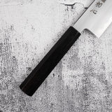 中川打刃物 青一鋼 切付牛刀 240mm 霞 エボニー