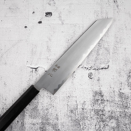 中川打刃物 青一鋼 切付牛刀 240mm 霞 エボニー