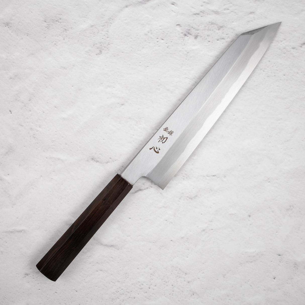 中川 青一鋼 霞 切付牛刀 240mm