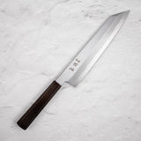 中川 青一鋼 霞 切付牛刀 240mm