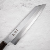 中川 青一鋼 霞 切付牛刀 240mm