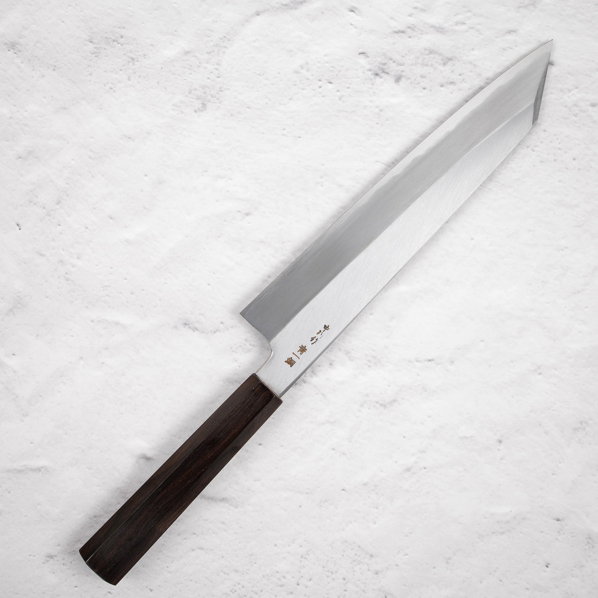 中川 青一鋼 霞 切付牛刀 240mm