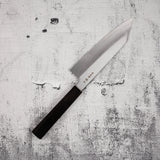 中川打刃物 銀三鋼 文化 165mm エボニーハンドル