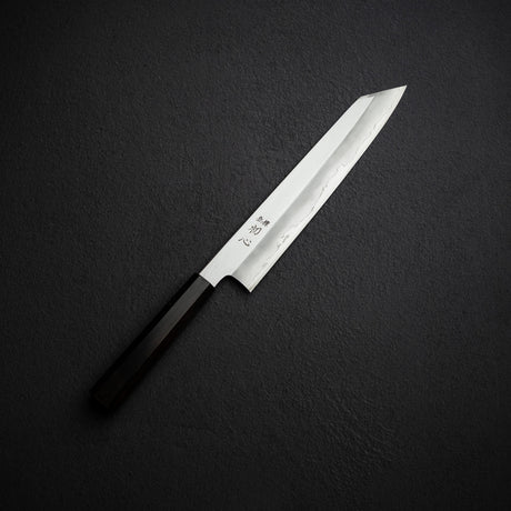 初心 x 中川打刃物 銀三鋼 ワイド鎬 切付牛刀 270mm