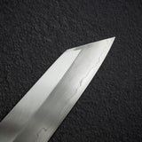 初心 x 中川打刃物 銀三鋼 ワイド鎬 切付牛刀 270mm