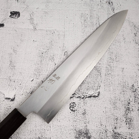 初心 x 中川 銀三鋼 ワイドベベル 牛刀 240mm