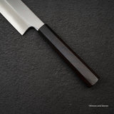 中川打刃物 V金10号 左利き用 鎌形薄刃 180mm 鏡面仕上げ