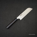 中川打刃物 V金10号 左利き用 鎌形薄刃 180mm 鏡面仕上げ
