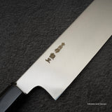 中川打刃物 V金10号 左利き用 鎌形薄刃 180mm 鏡面仕上げ