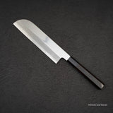 中川打刃物 V金10号 左利き用 鎌形薄刃 210mm 鏡面仕上げ