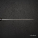 二唐刃物鍛造所 暗門 黒染め 青二鋼 ダマスカス 柳刃 270mm