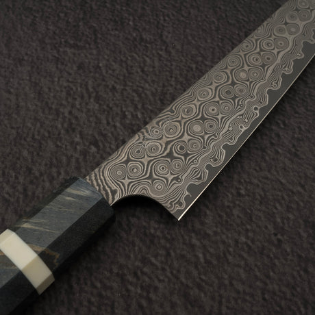 二唐刃物鍛造所 暗門 SG2 ダマスカス ペティ 150mm