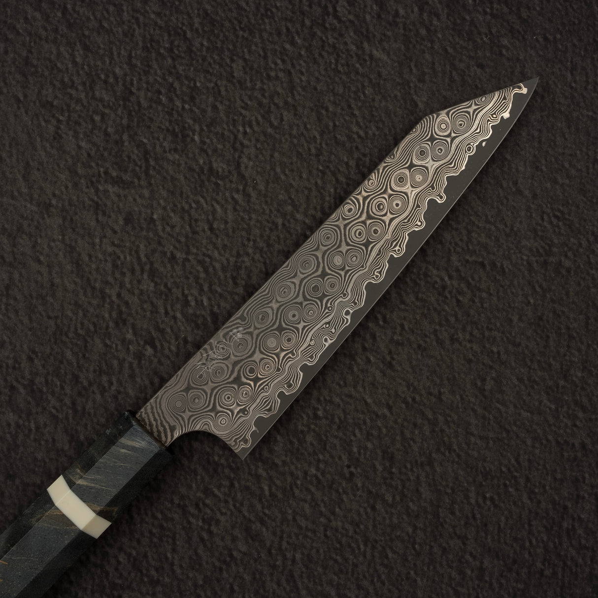 二唐刃物鍛造所 暗門 SG2 ダマスカス ペティ 150mm