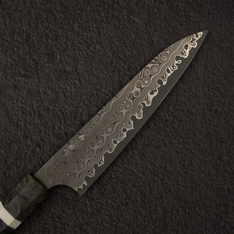 二唐刃物鍛造所 暗門 SG2 ダマスカス ペティナイフ 150mm