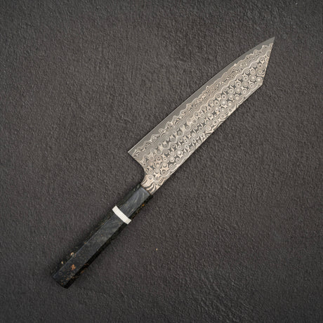 二唐刃物鍛造所 暗紋 SG2 ダマスカス 切付牛刀 210mm