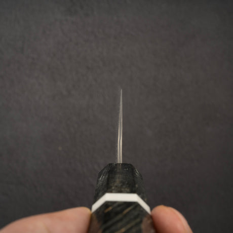 二唐刃物鍛造所 暗紋 SG2 ダマスカス 切付牛刀 210mm