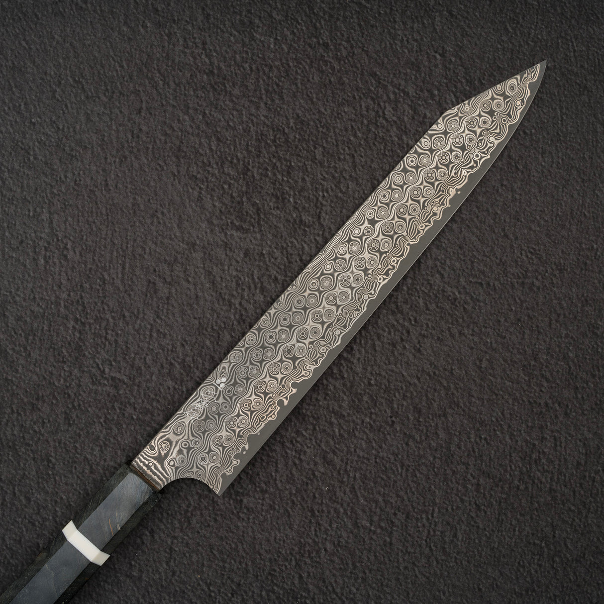 二唐刃物鍛造所 暗門 SG2 レインドロップダマスカス 切付筋引 255mm