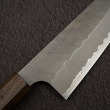 二唐刃物鍛造所 青紙スーパー 槌目 三徳 180mm