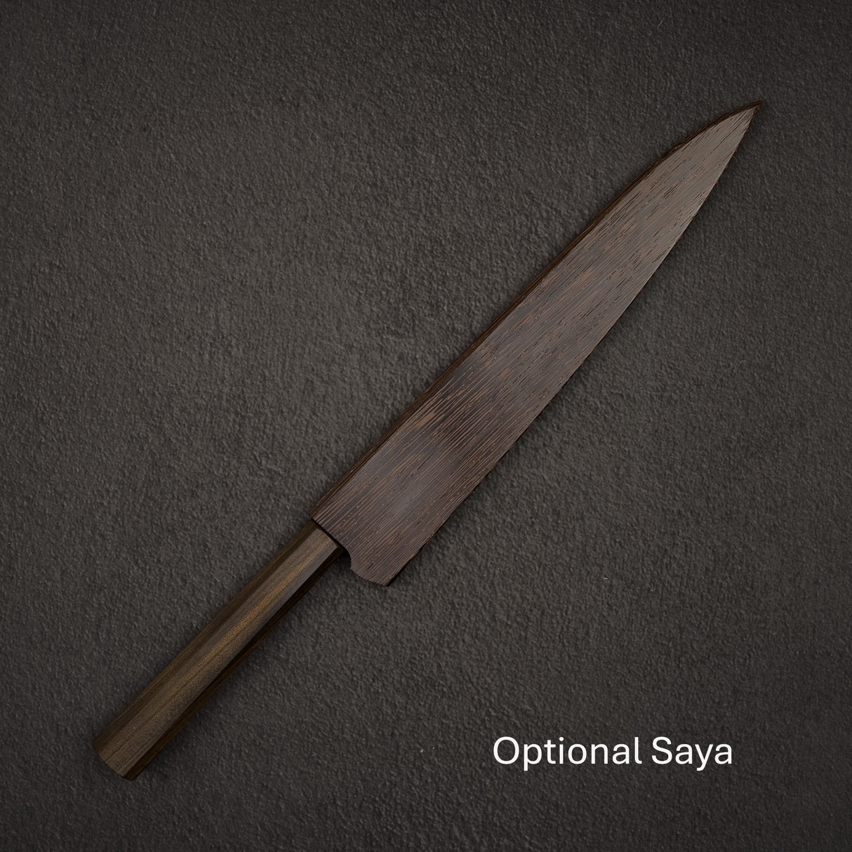 二唐刃物鍛造所 青紙スーパー マット磨き 槌目 筋引 240mm