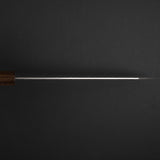 二唐刃物鍛造所 青紙スーパー 切付牛刀 240mm 黒打ち 槌目 チャカテ