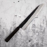 二唐刃物鍛造所 SG2 牛刀 270mm 黒打ち 槌目