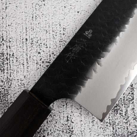 二唐刃物鍛造所 SG2 牛刀 270mm 黒打ち 槌目