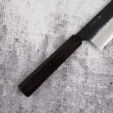 二唐刃物鍛造所 SG2 牛刀 270mm 黒打ち 槌目