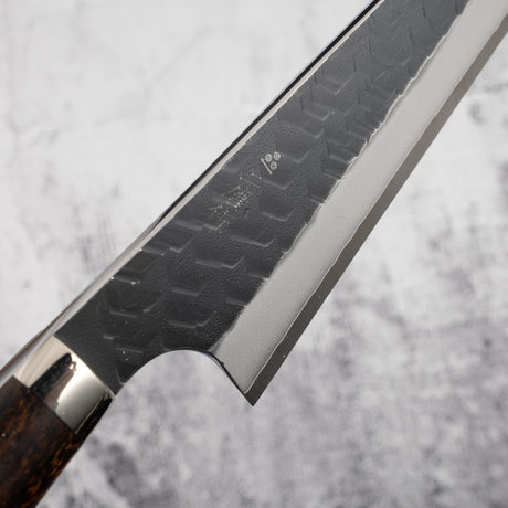 二唐刃物鍛造所 SG2 黒打ち 槌目 骨スキ 170mm
