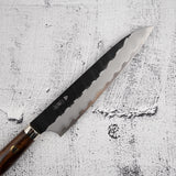 二唐刃物鍛造所 SG2 黒打ち 槌目 ペティナイフ 150mm 鞘付き