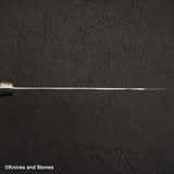 二唐刃物鍛造所 暗紋 SG2 レインドロップダマスカス ペティ 150mm