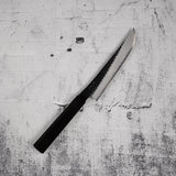 二唐刃物鍛造所 SG2 肉切り 165mm 黒打ち 槌目 エボニー材ハンドル