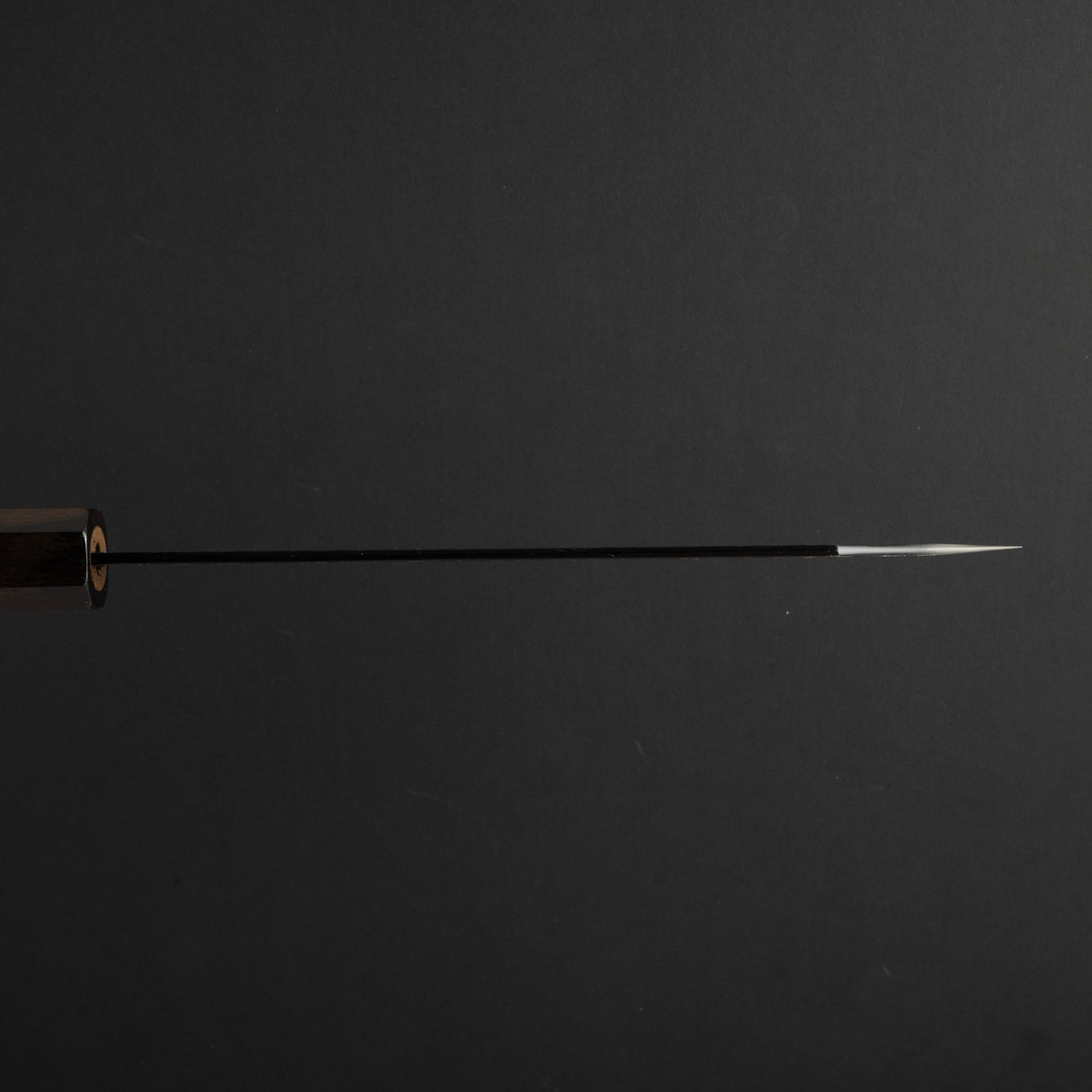 二唐刃物鍛造所 スーパーゴールド2 黒打ち 槌目 文化 180mm