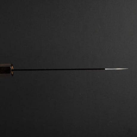 二唐刃物鍛造所 スーパーゴールド2 黒打ち 槌目 文化 180mm