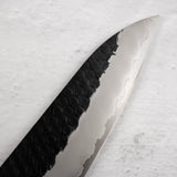 二唐刃物鍛造所 SG2 黒打ち 槌目 牛刀 210mm