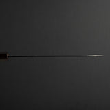 二唐刃物鍛造所 スーパーゴールド2 黒打ち 槌目 牛刀 210mm