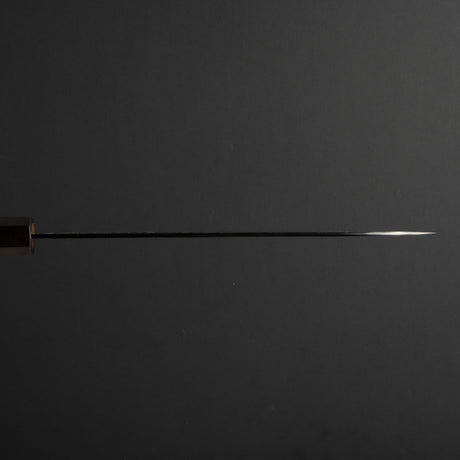 二唐刃物鍛造所 スーパーゴールド2 黒打ち 槌目 牛刀 210mm