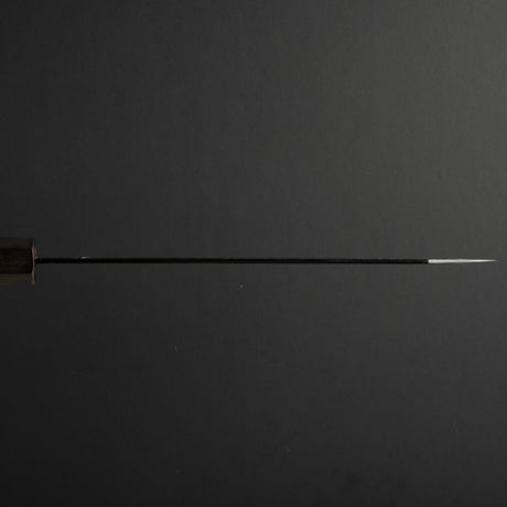 二唐刃物鍛造所 スーパーゴールド2 黒打ち 槌目 切付牛刀 210mm