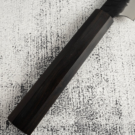 二唐刃物鍛造所 SG2 黒打ち 槌目 ペティナイフ 120mm