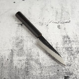 二唐刃物鍛造所 SG2 黒打ち 槌目 ペティナイフ 120mm