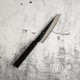 二唐刃物鍛造所 スーパーゴールド2 黒打ち 槌目 ペティナイフ 150mm
