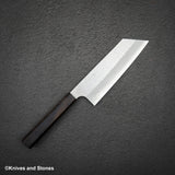 二唐刃物鍛造所 スーパーゴールド2 槌目 マット磨き 菜切 180mm