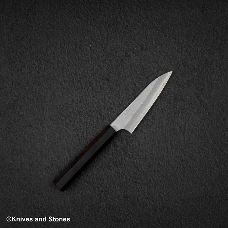 二唐刃物鍛造所 SG2 マット磨き 槌目 ペティナイフ 120mm