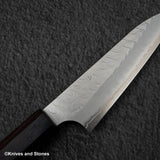 二唐刃物鍛造所 SG2 マット磨き 槌目 ペティナイフ 120mm